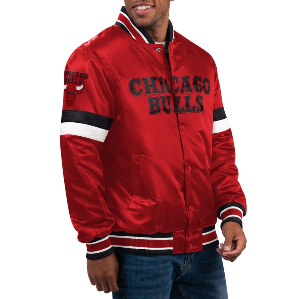 Chicago-Bulls-Home-Game-Satin-Varsity-Jacket-Red-1