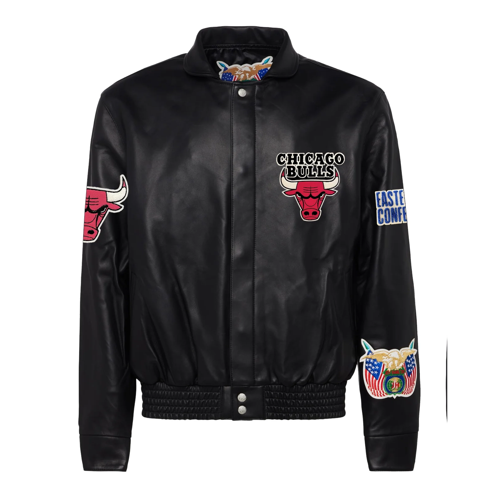 Chicago-Bulls-Jeff-Hamilton-Full-Leather-Jacket-Black-1