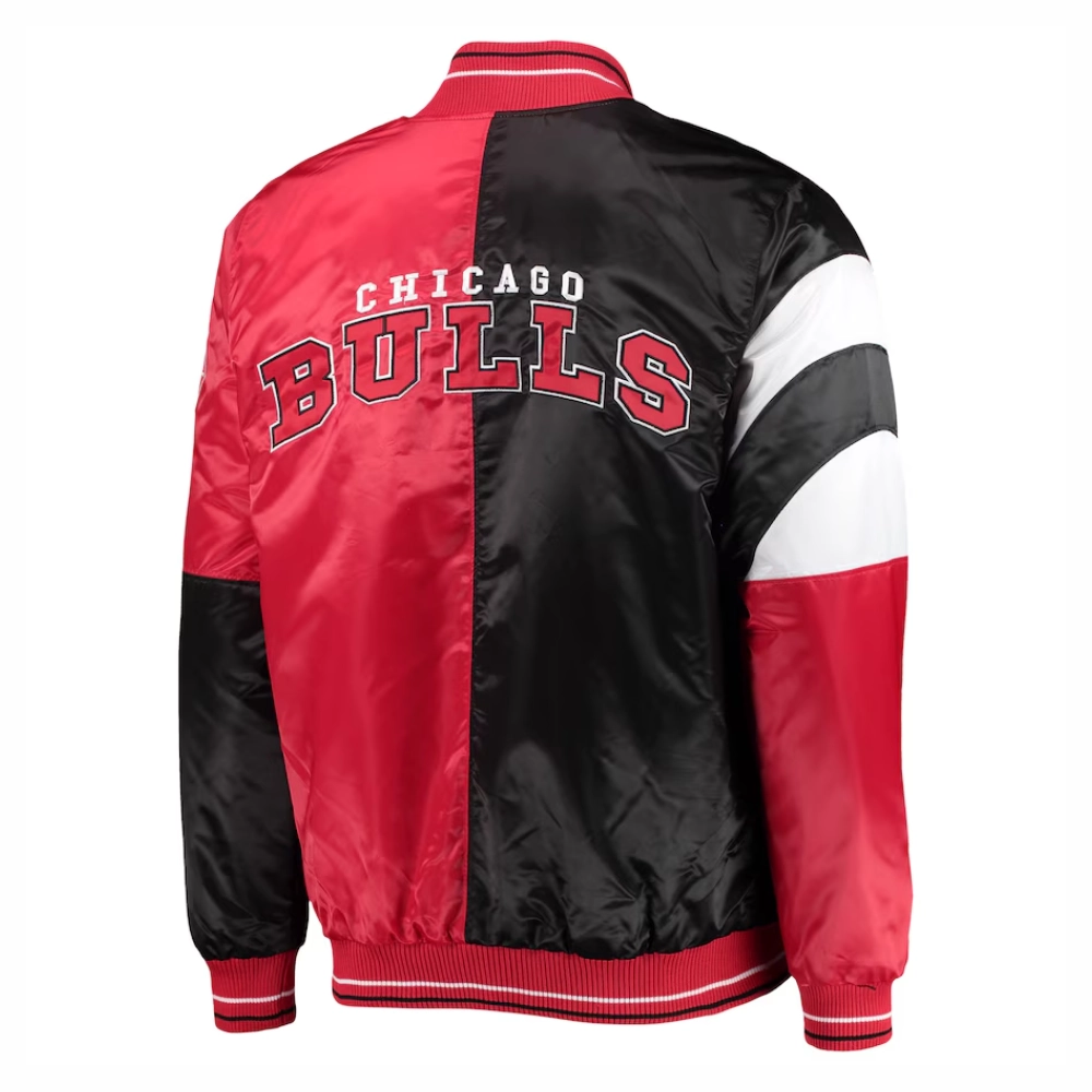 Chicago-Bulls-Leader-Satin-Varsity-Jacket-–-BlackRed-3