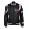 Chicago-Bulls-Leather-Varsity-Jacket-Black-1