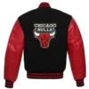 Chicago-Bulls-Letterman-Wool-Leather-Varsity-Jacket-BlackRed-2-1