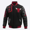 Chicago-Bulls-Mashup-Black-Wool-Leather-Varsity-Jacket-2