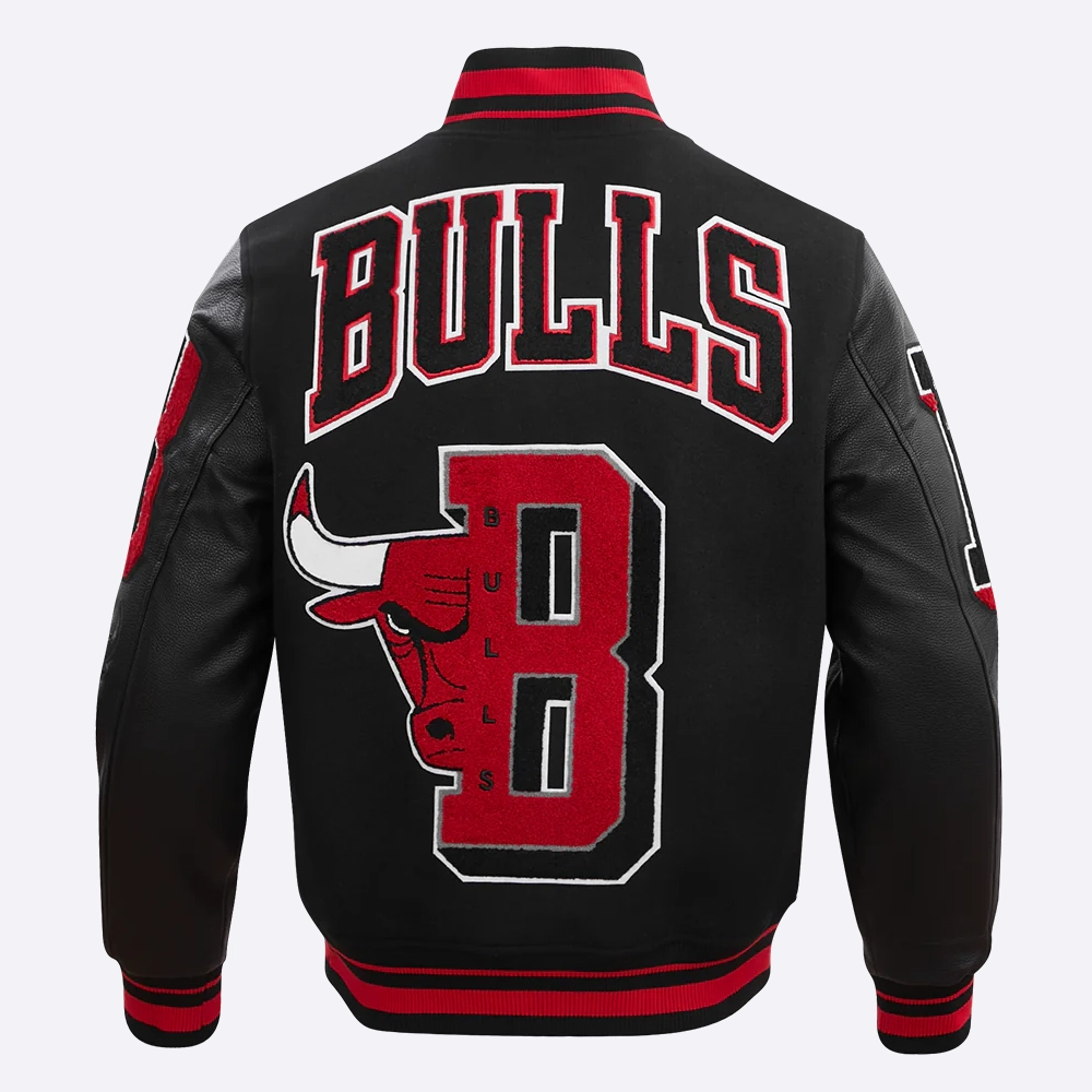 Chicago-Bulls-Mashup-Black-Wool-Leather-Varsity-Jacket-4