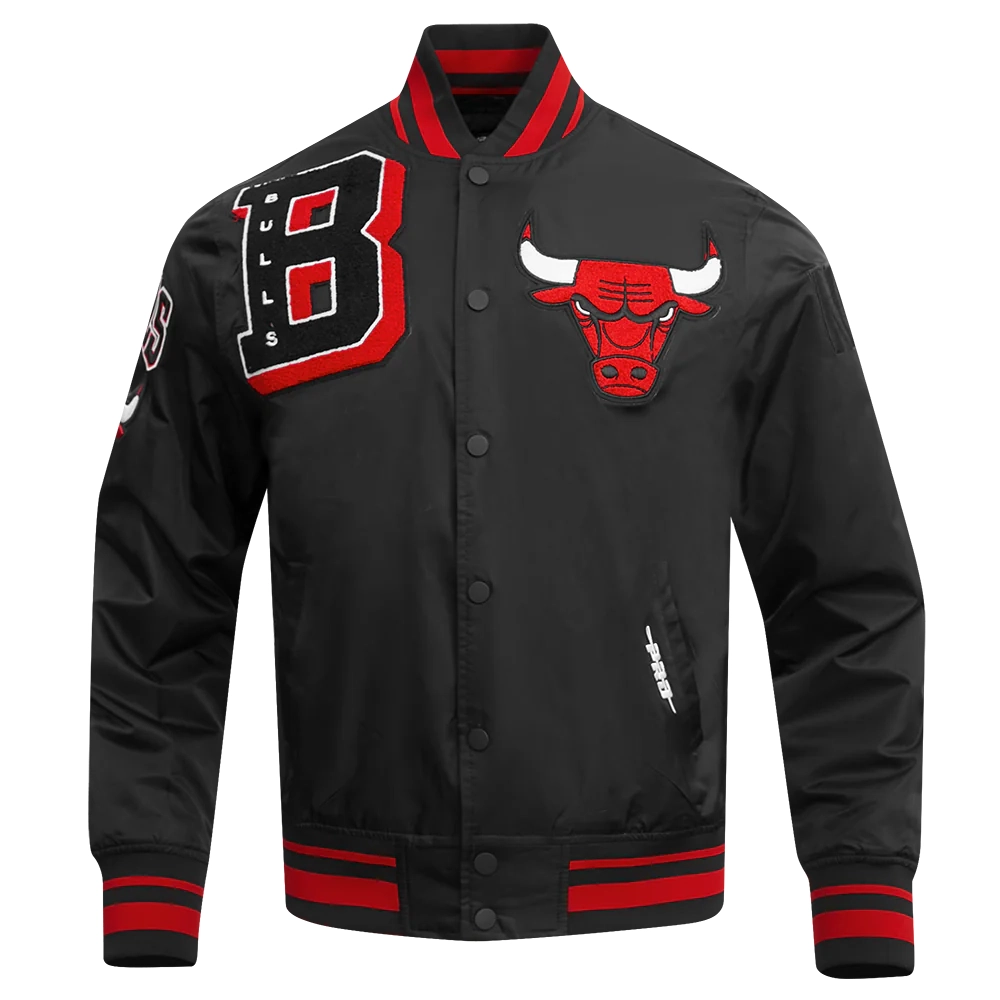 Chicago-Bulls-Mashup-Full-Snap-Satin-Varsity-Black-Jacket-8