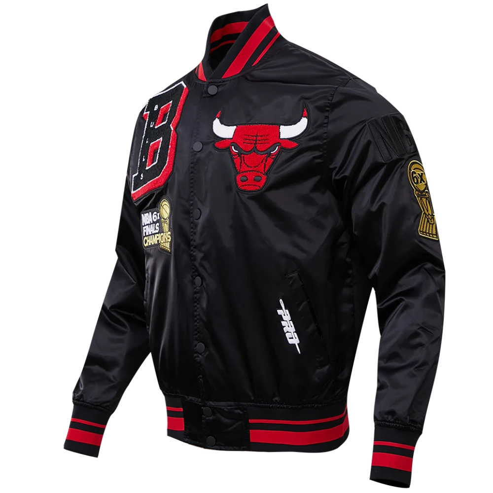 Chicago-Bulls-Mashup-Full-Snap-Satin-Varsity-Jacket-Black-7