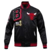 Chicago-Bulls-Mashup-Full-Snap-Satin-Varsity-Jacket-Black-8