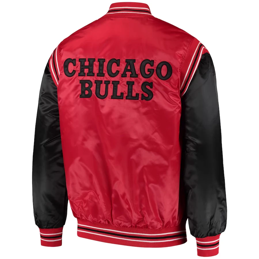 Chicago-Bulls-Midfield-Full-Snap-Satin-Varsity-Jacket-RedBlack-3