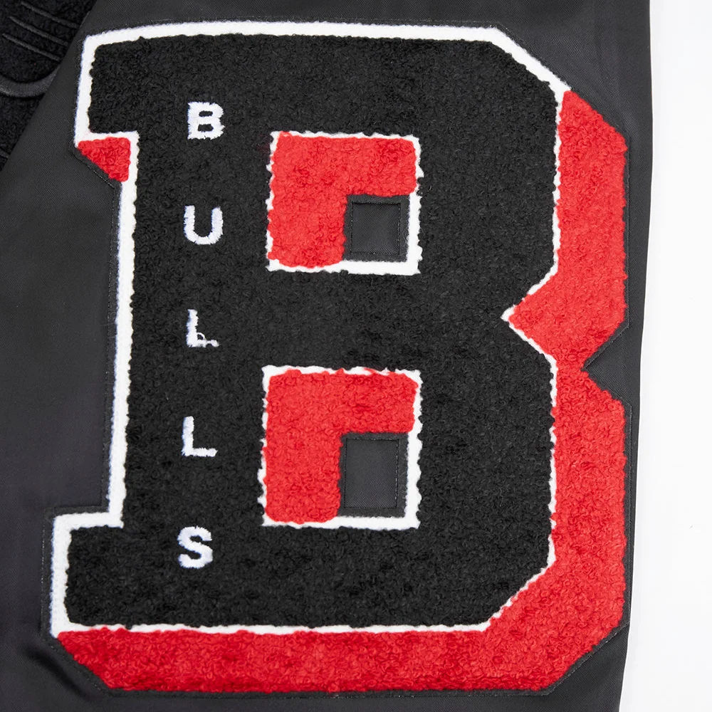Chicago-Bulls-Old-English-Full-Snap-Satin-Varsity-Jacket-Black-3-1