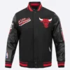 Chicago-Bulls-Pro-Standard-Script-Tail-Black-Wool-And-Leather-Varsity-Jacket-2
