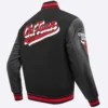 Chicago-Bulls-Pro-Standard-Script-Tail-Black-Wool-And-Leather-Varsity-Jacket-3