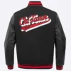 Chicago-Bulls-Pro-Standard-Script-Tail-Black-Wool-And-Leather-Varsity-Jacket-4