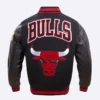 Chicago-Bulls-Retro-Classic-Black-Wool-And-Leather-Varsity-Jacket-4