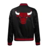 Chicago-Bulls-Retro-Classic-Womens-Full-Snap-Satin-Varsity-Jacket-Black-4