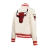 Chicago-Bulls-Retro-Classic-Womens-Full-Snap-Satin-Varsity-Jacket-Cream-3