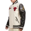 Chicago-Bulls-Retro-Classic-WoolLeather-Varsity-Jacket-White-Black-2