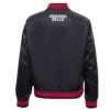 Chicago-Bulls-Script-Tail-womens-Full-Snap-Satin-Varsity-Jacket-Black-3