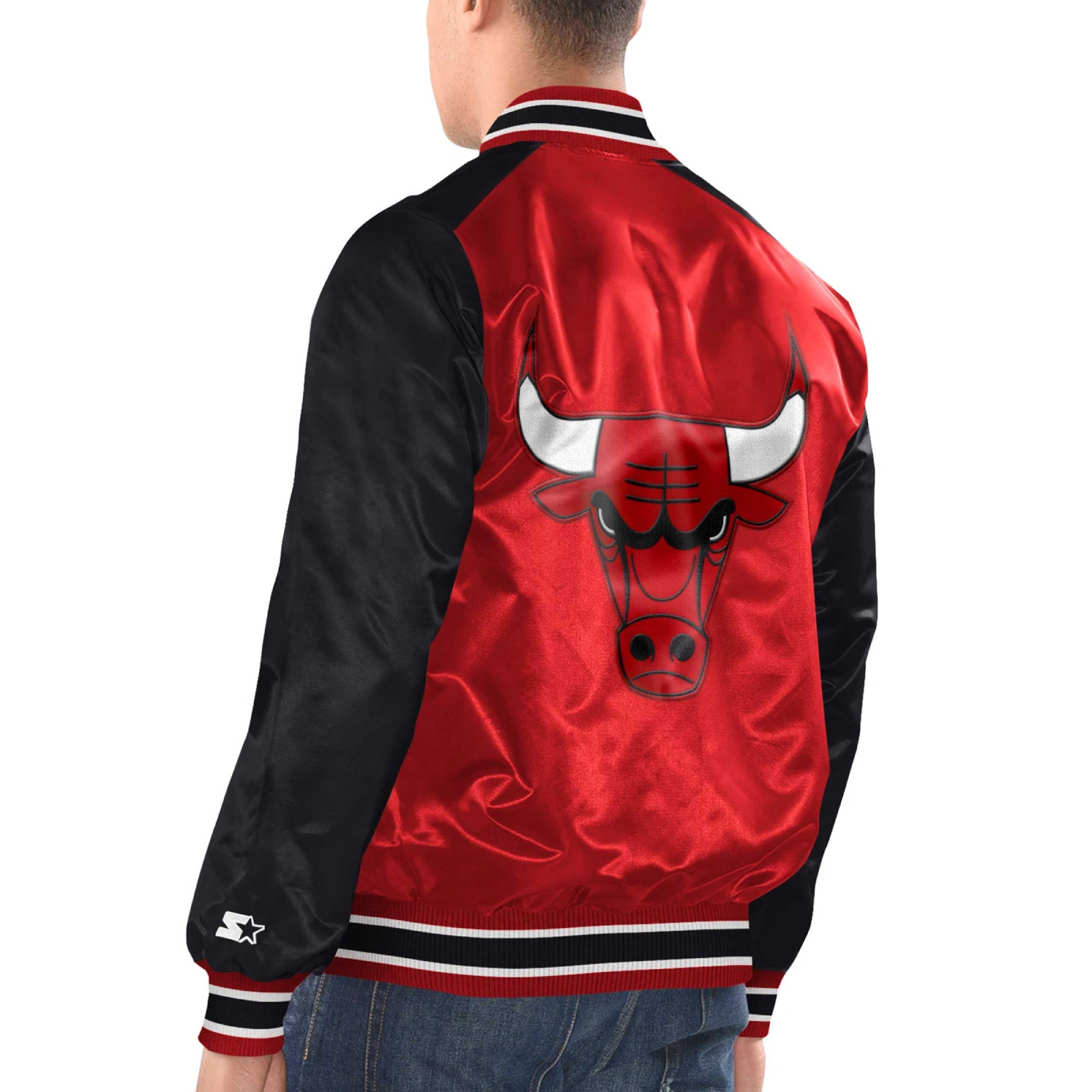 Chicago-Bulls-Starter-Renegade-Satin-Varsity-Jacket-Red-Black-2