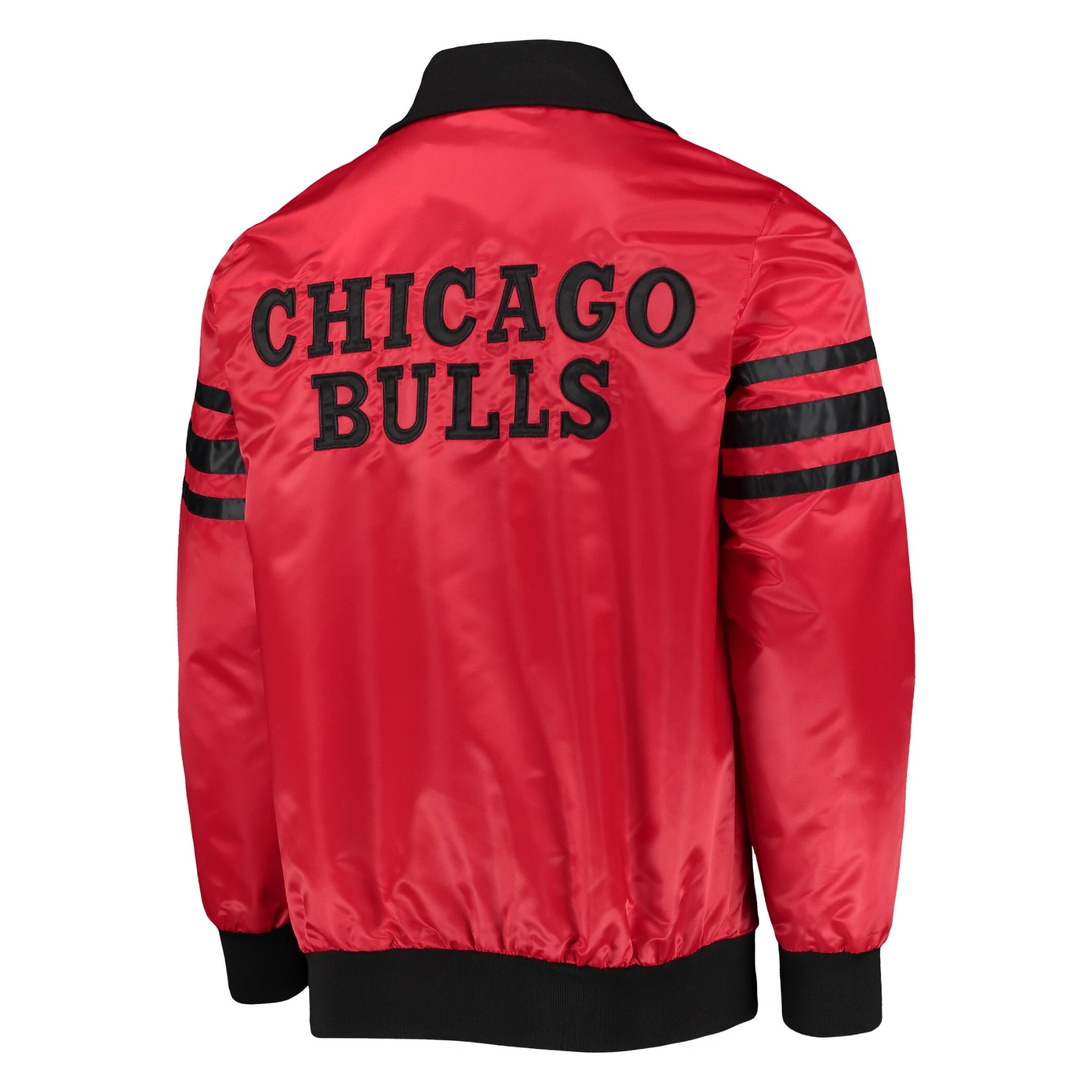 Chicago-Bulls-The-Captain-II-Satin-Varsity-Jacket-Red-2