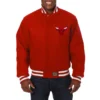Chicago-Bulls-Wool-Varsity-Jacket-Red