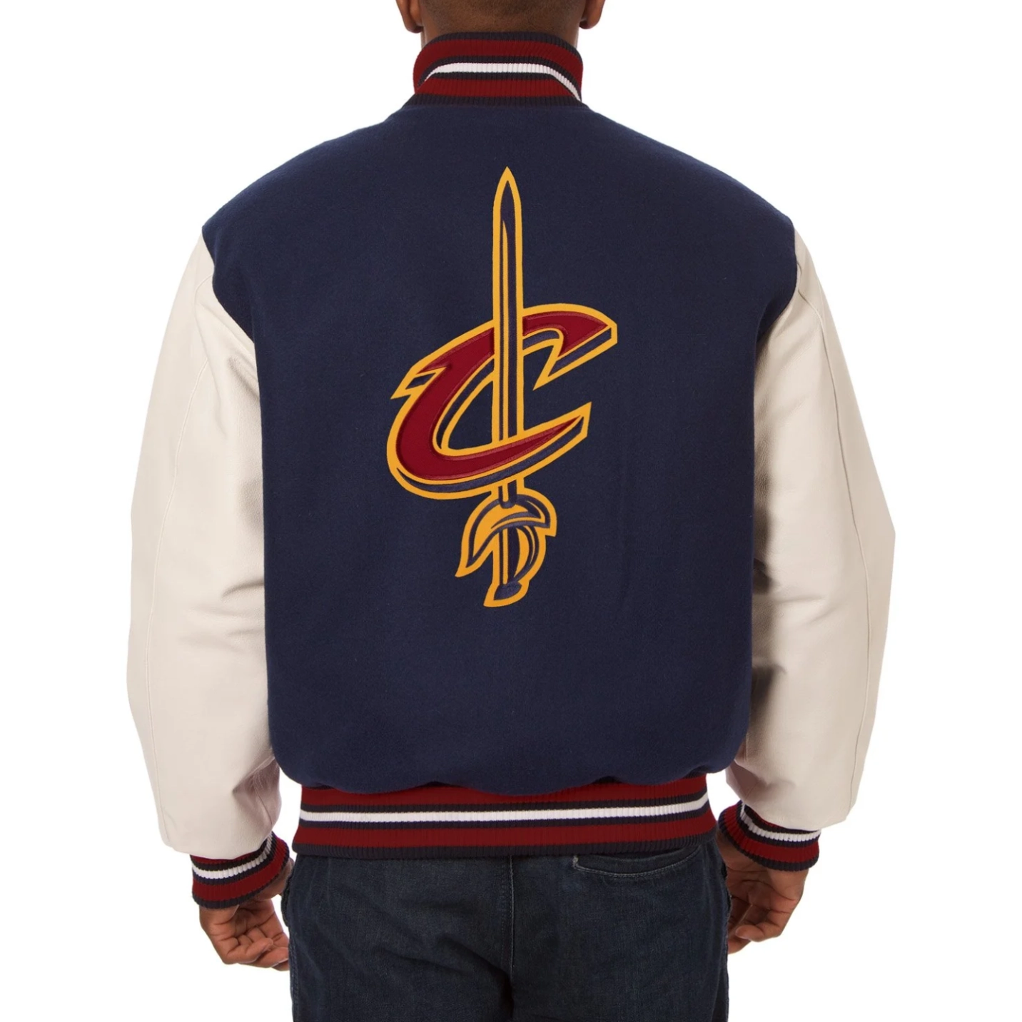 Cleveland-Cavaliers-Domestic-Two-Tone-Wool-and-Leather-Jacket-Navy-White-2