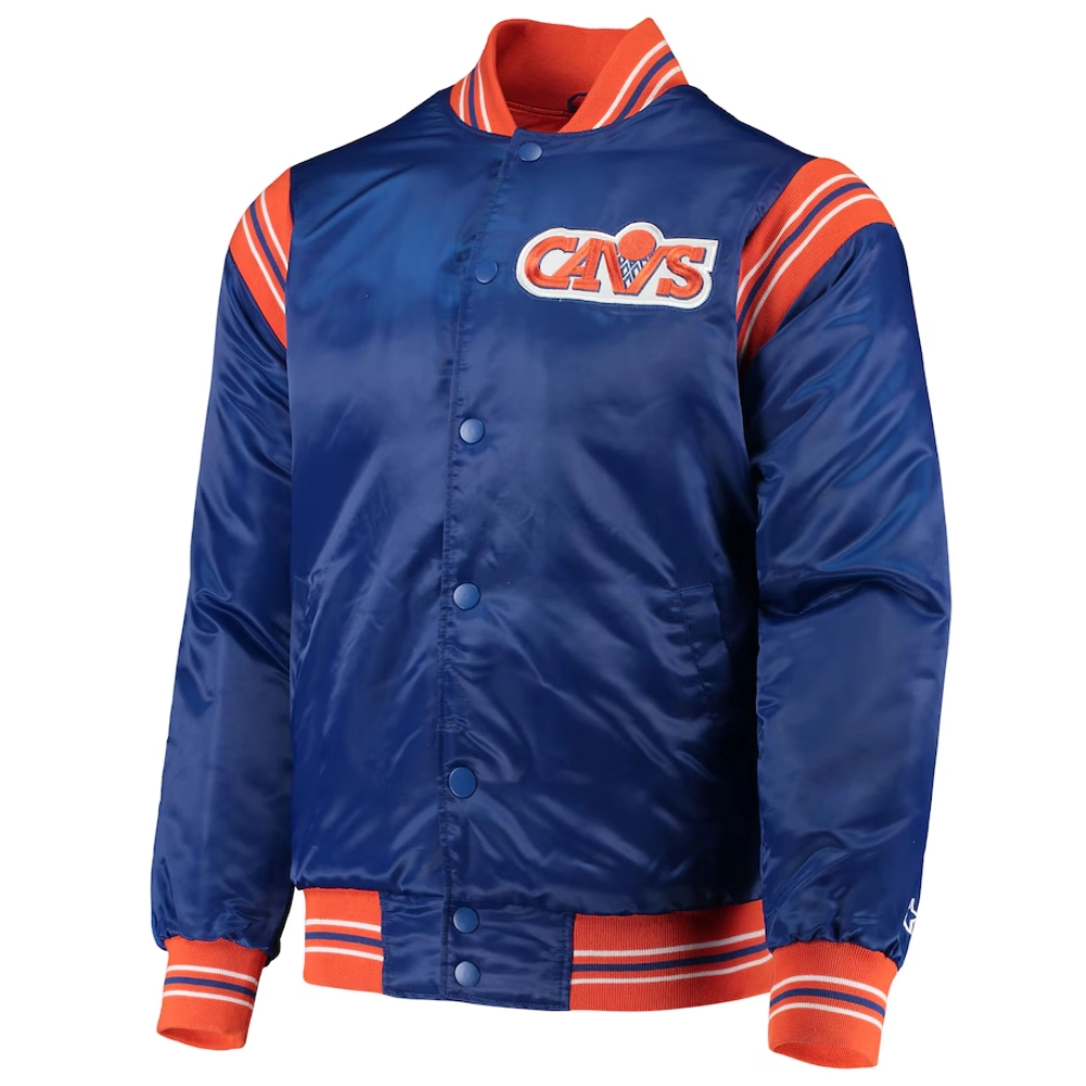 Cleveland-Cavaliers-Enforcer-Full-Snap-Satin-Varsity-Jacket-Blue-2