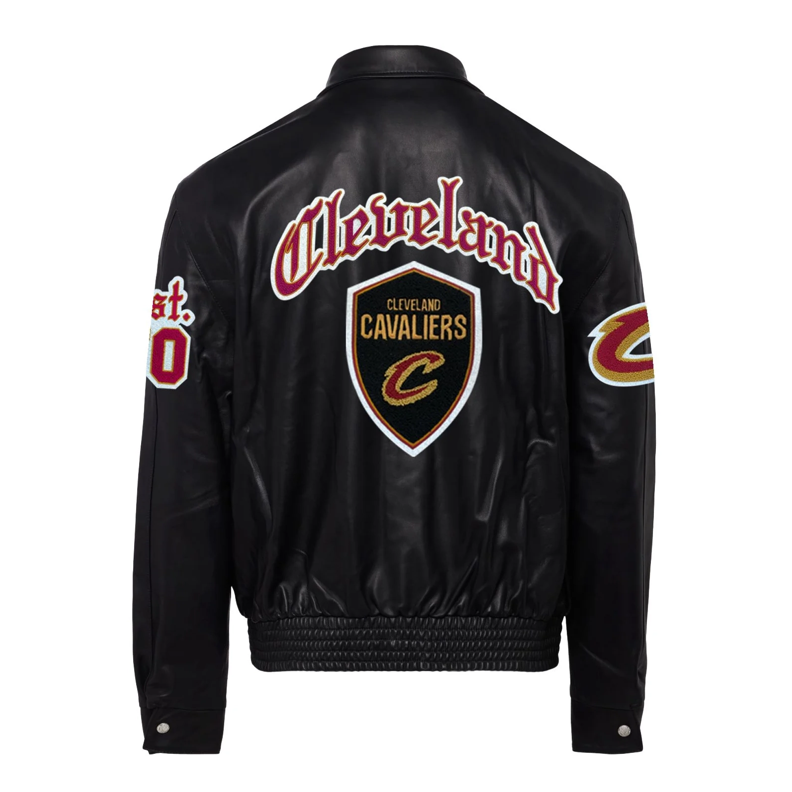 Cleveland-Cavaliers-Jeff-Hamilton-Full-Leather-Jacket-Black-2