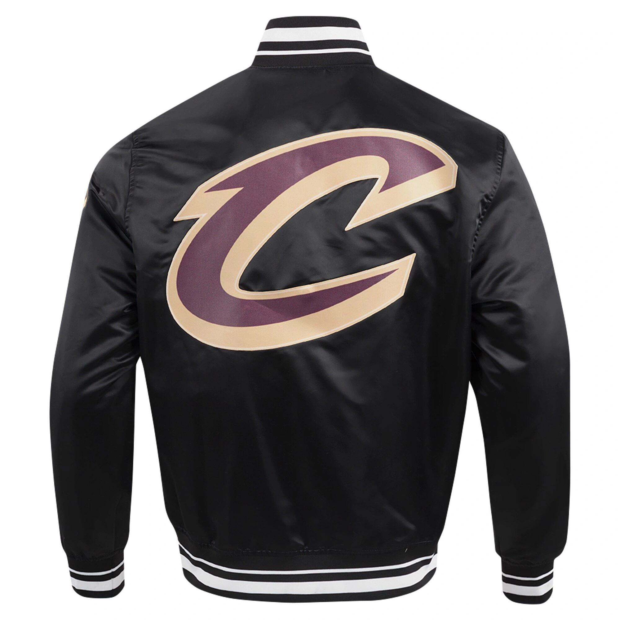 Cleveland-Cavaliers-Pro-Standard-Script-Tail-Black-Satin-Varsity-Jacket-4