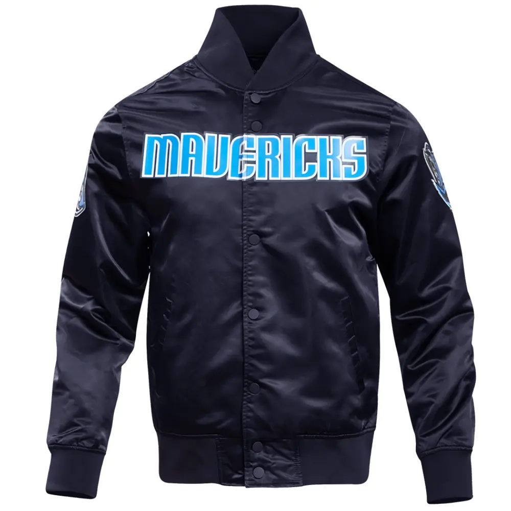 Dallas-Mavericks-Classic-Rib-Satin-Varsity-Jacket-With-Mavericks-Logo-1-1