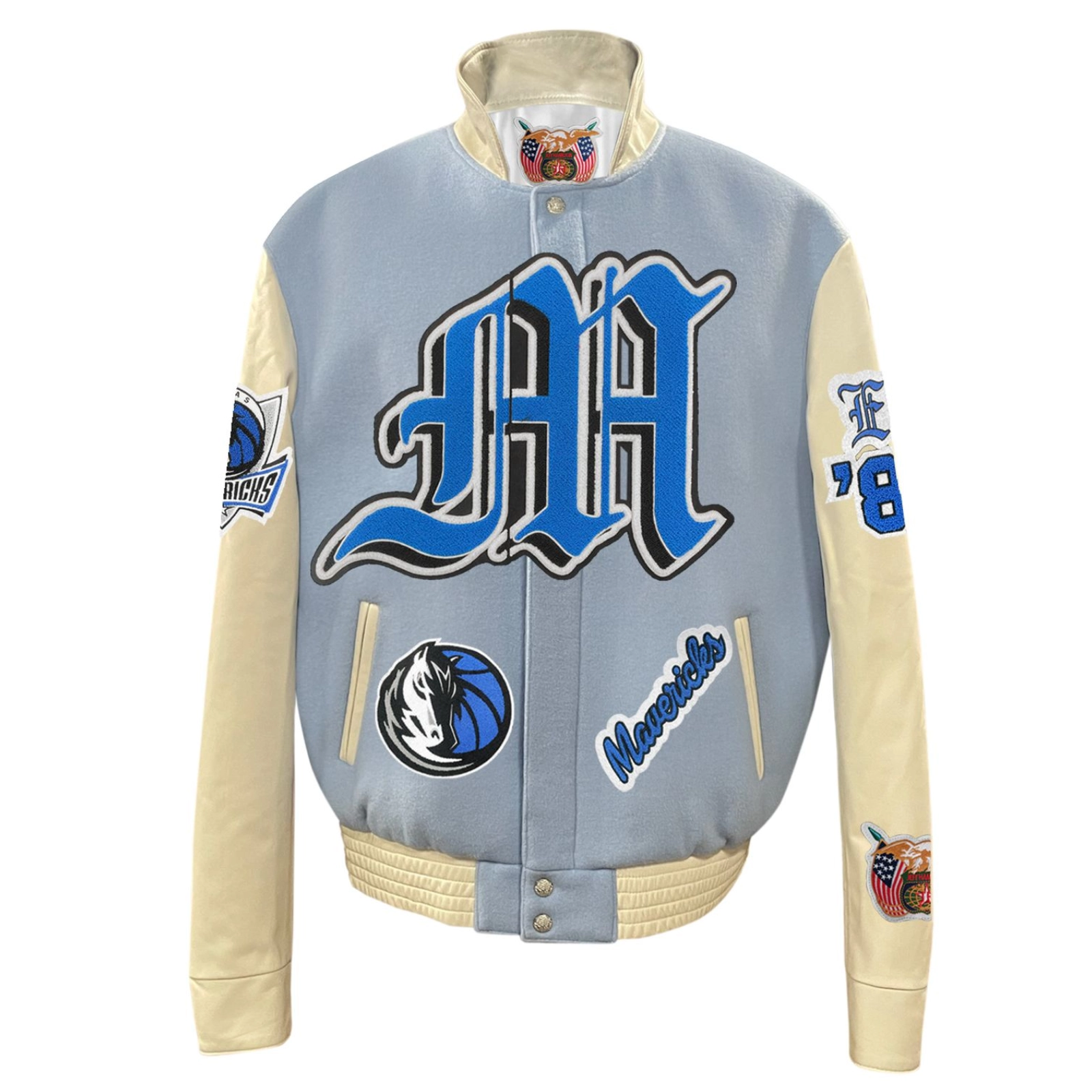 Dallas-Mavericks-Old-English-Wool-Leather-Varsity-Jacket-White-Black-1-1