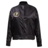 Dallas-Mavericks-Pro-Standard-Black-Glam-Satin-Varsity-Jacket-2