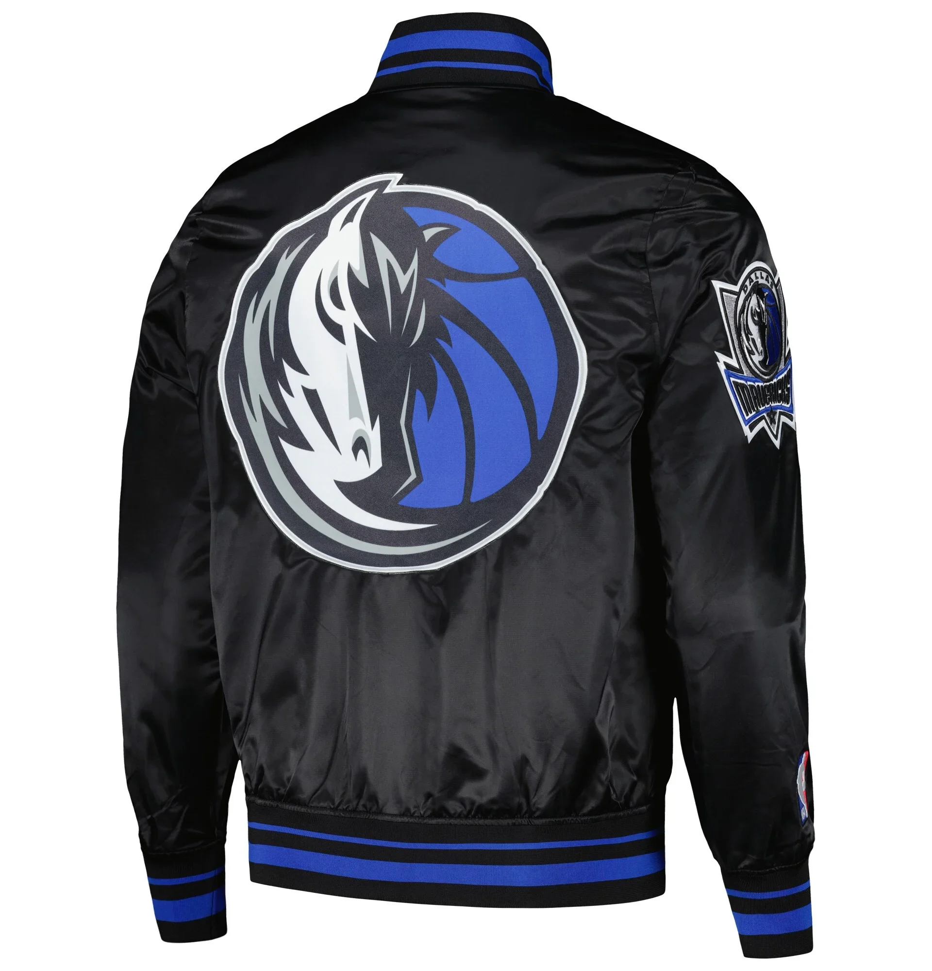 Dallas-Mavericks-Pro-Standard-Script-Tail-Black-Wool-And-Leather-Varsity-Jacket-2