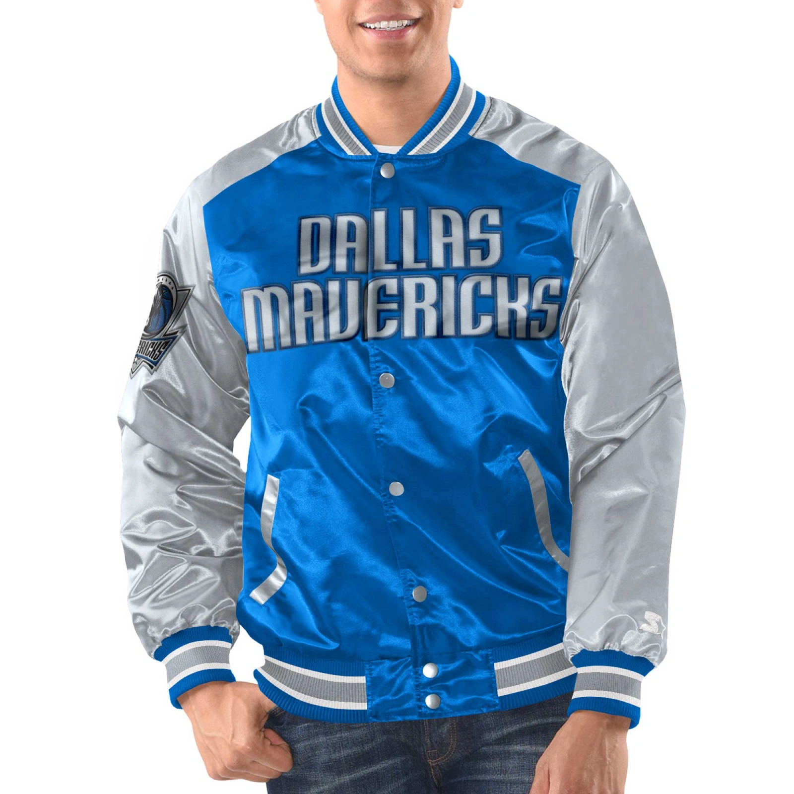 Dallas-Mavericks-Renegade-Satin-Varsity-Jacket-Blue-Silver-1