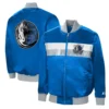 Dallas-Mavericks-The-Ambassador-Satin-Varsity-Jacket-Blue
