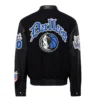 Dallas-Mavericks-Wool-Leather-Old-English-Varsity-Jacket-Black-2