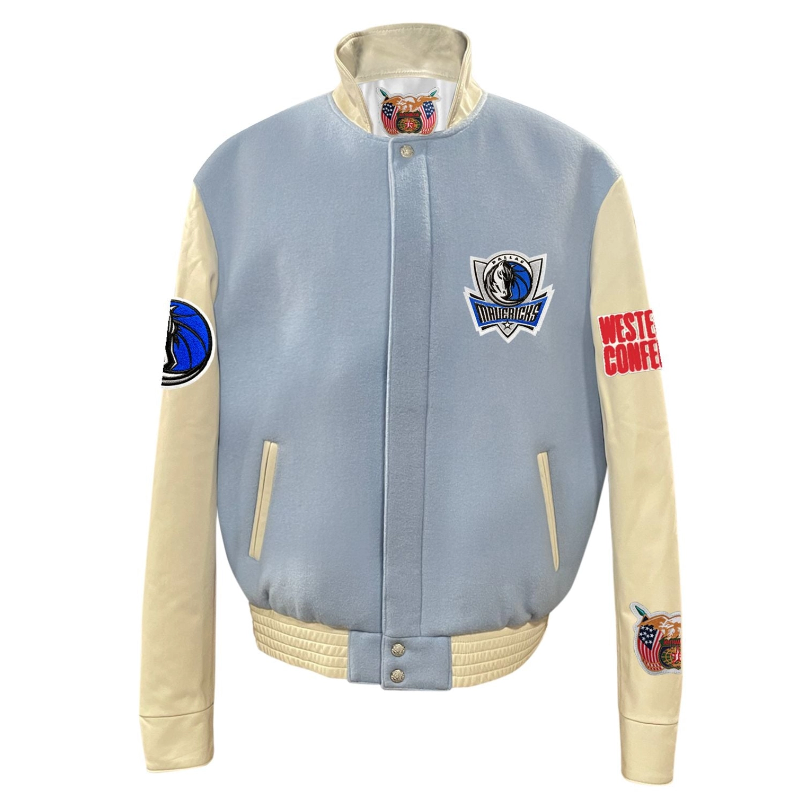 Dallas-Mavericks-Wool-Leather-Varsity-Jacket-White-Black-10-1