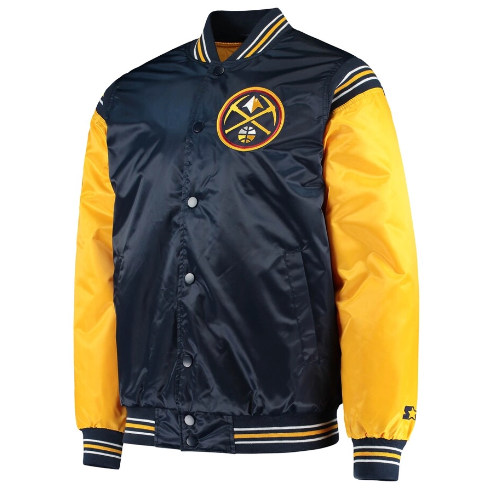 Denver-Nuggets-Enforcer-Full-Snap-Satin-Varsity-Jacket-Navy_Yellow-2
