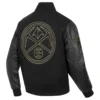 Denver-Nuggets-Pro-Standard-Black-And-Gold-Varsity-Jacket-3