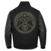 Denver-Nuggets-Pro-Standard-Black-And-Gold-Varsity-Jacket-4