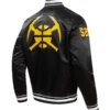 Denver Nuggets Standard Pro Satin Varsity Jacket - Image 3
