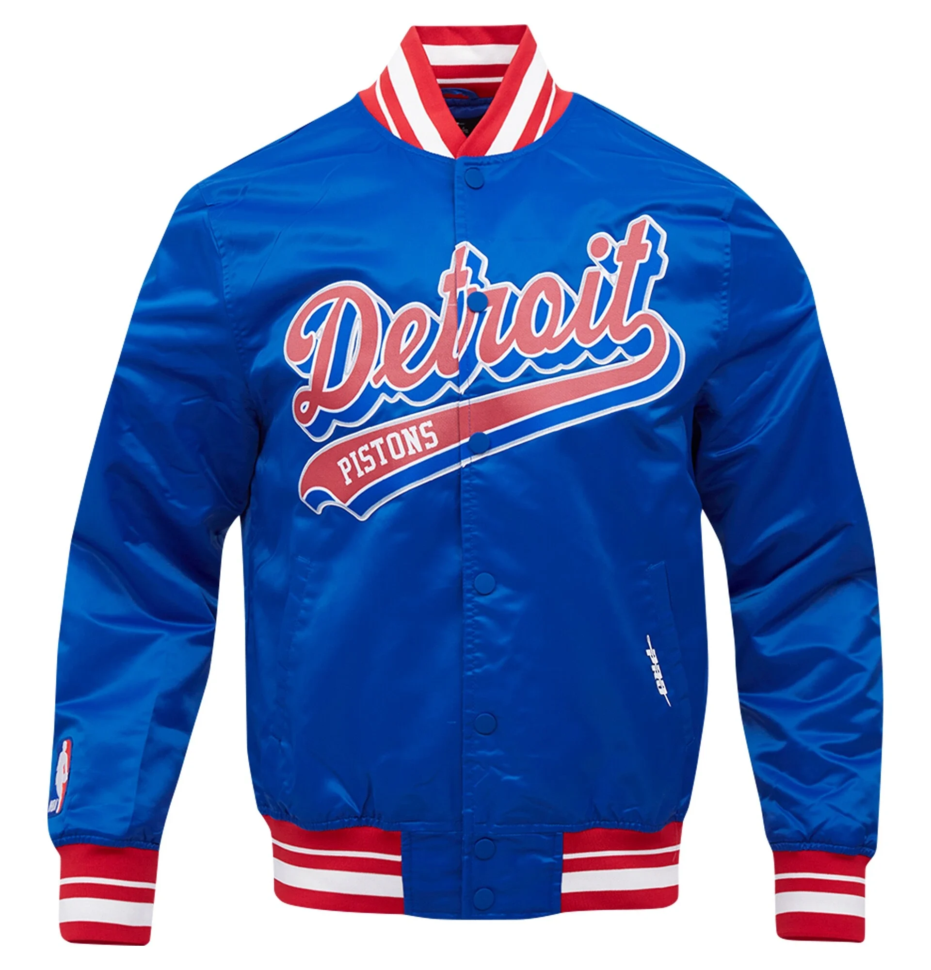 Detroit-Pistons-Pro-Standard-Script-Tail-Blue-Satin-Varsity-Jacket-2