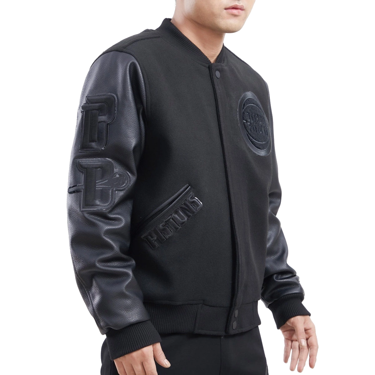 Detroit-Pistons-Triple-Black-Wool-Leather-Varsity-Jacket-2