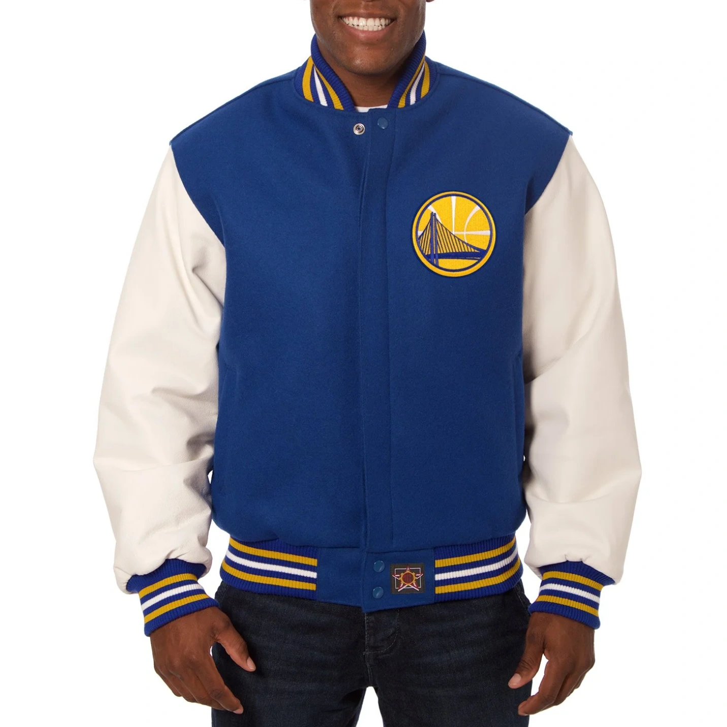Golden-State-Warriors-Domestic-Two-Tone-Wool-and-Leather-Jacket-Blue-White-1