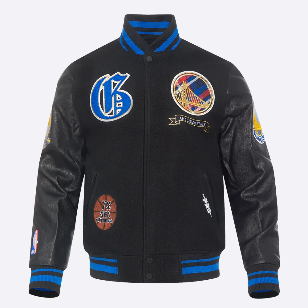 Golden-State-Warriors-Pro-Standard-Pro-Prep-Black-Varsity-Jacket-2