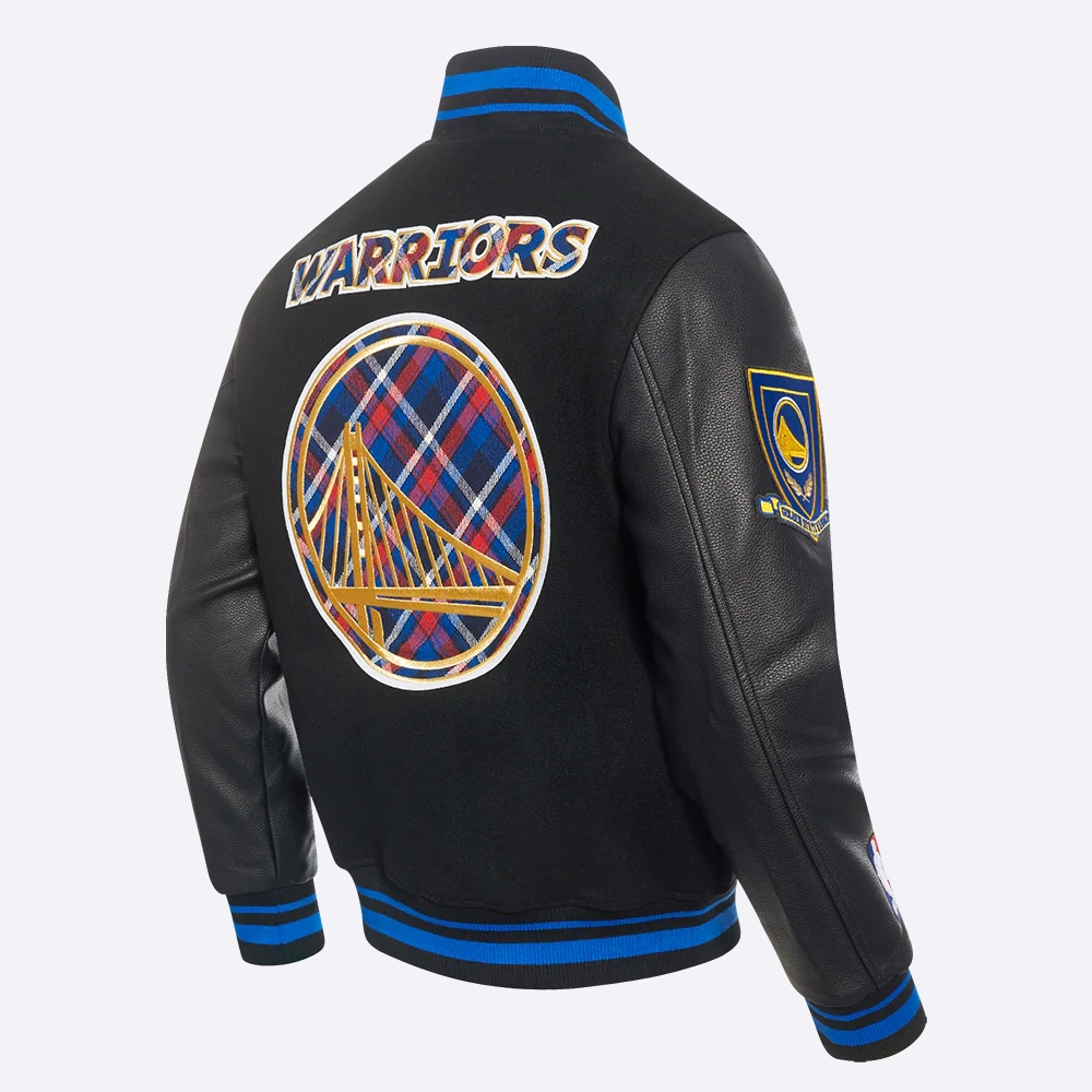 Golden-State-Warriors-Pro-Standard-Pro-Prep-Black-Varsity-Jacket-3