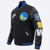 Golden-State-Warriors-Pro-Standard-Script-Tail-Black-Varsity-Jacket-1