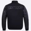 Golden-State-Warriors-Pro-Standard-Triple-Black-Varsity-Jacket-4