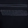 Golden State Warriors Triple Black Wool Leather Varsity Jacket - Image 6
