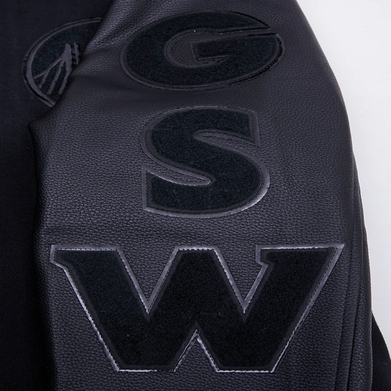 Golden-State-Warriors-Pro-Standard-Triple-Black-Varsity-Jacket-8