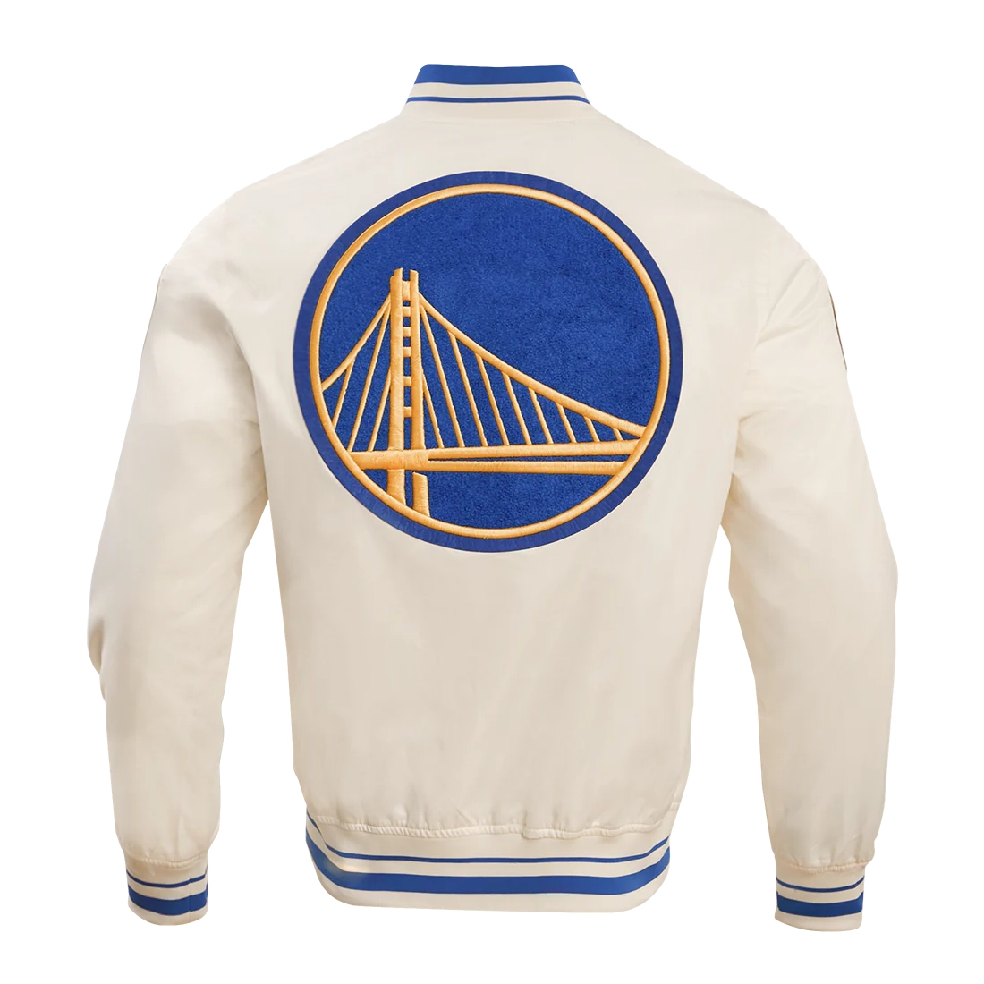 Golden-State-Warriors-Retro-Classic-Full-Snap-Satin-Varsity-Jacket-Cream-4