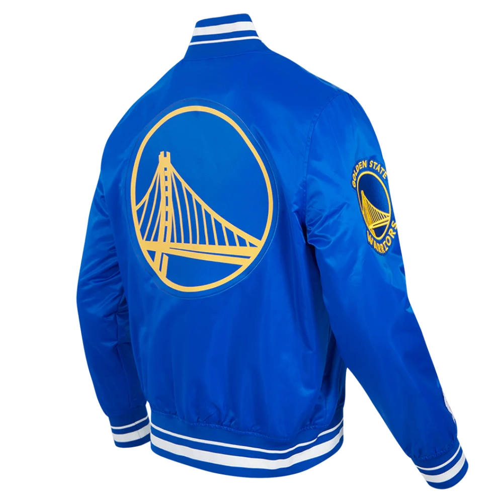 Golden-State-Warriors-Script-Full-Snap-Satin-Varsity-Jacket-Blue-3